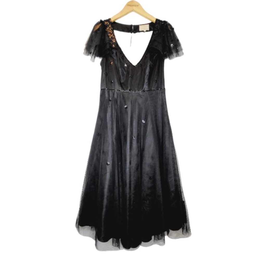 Jenny packham beaded gown. Size 2 size 4 NWT Wednesday Adams. New Year’s Eve